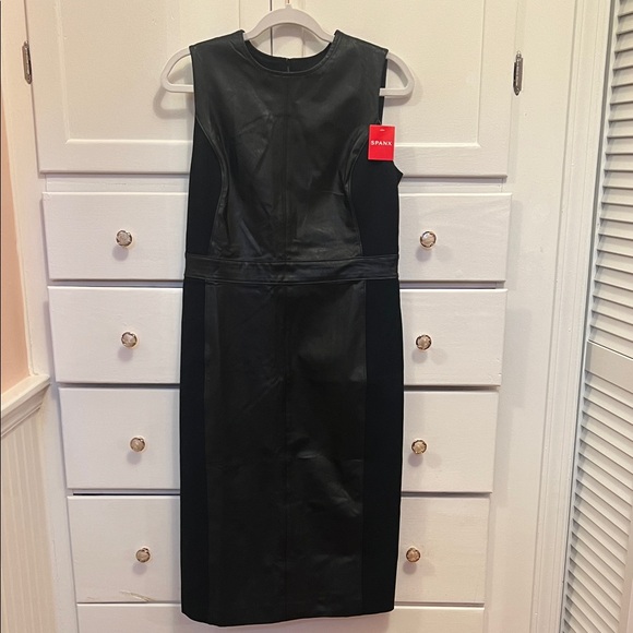 SPANX Dresses & Skirts - SPANX Black Sleeveless Midi Dress - NWT
